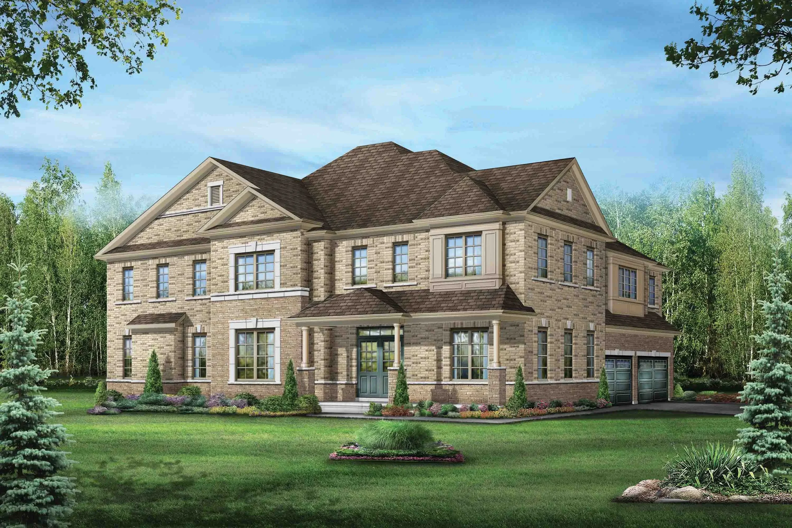 Novella Mississauga single-detached home exterior by Greenpark Group in Meadowvale